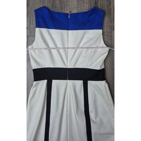 NWT TAHARI Adam Levine Sleeveless Back Zip Dress Women's Size 8 - Picture 7 of 8